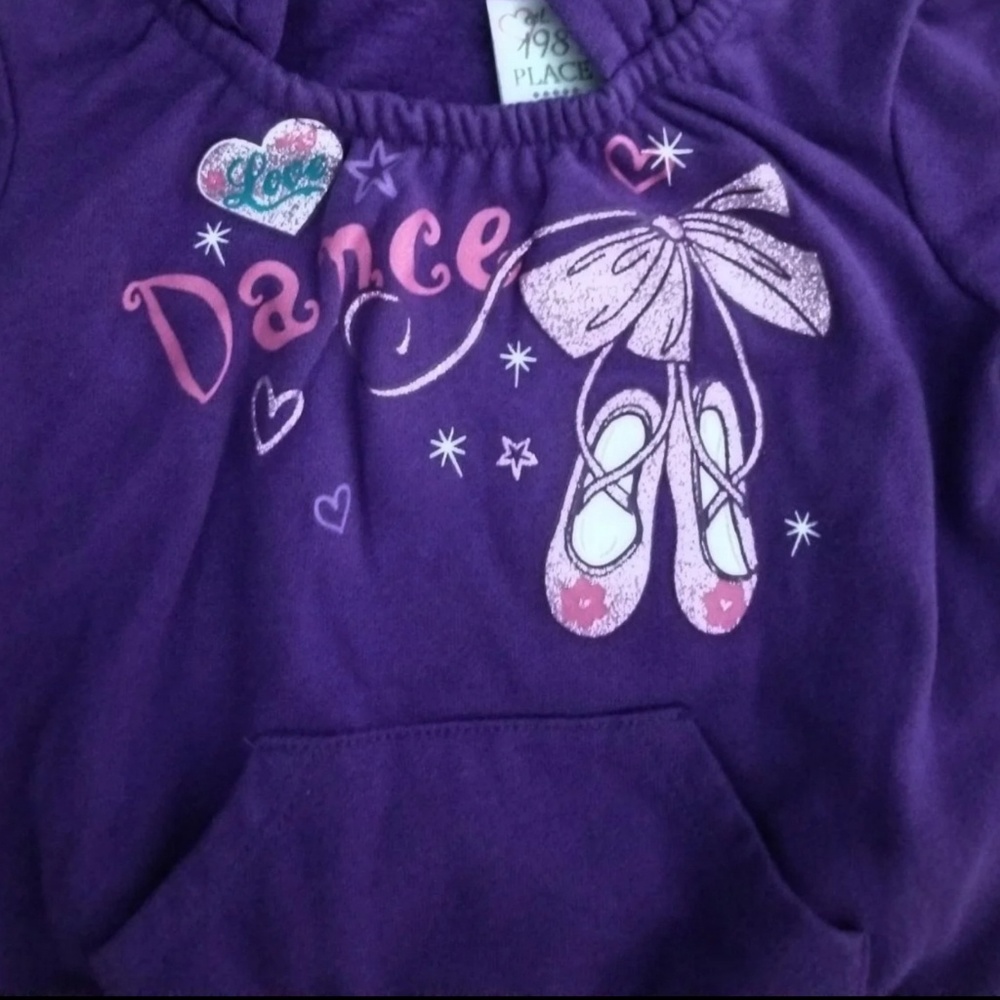 Adorable Baby Girl Dance Hoodie - Picture 3 of 4